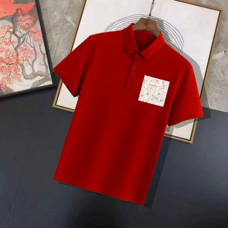 Dior Polo Shirts Short _SKUDiorM-4XL11Ln2128454